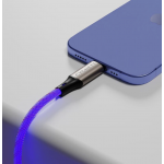 Cygnett Essentials καλώδιο USB-C σε USB-C Light Up Cable, 1.2Μ - MULTICOLOR - CY-CY5211PCTYC 